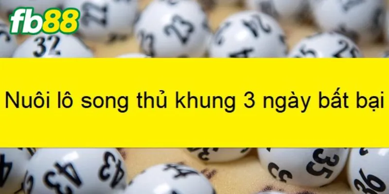 Cách nuôi song thủ lô dựa vào khung 3 ngày